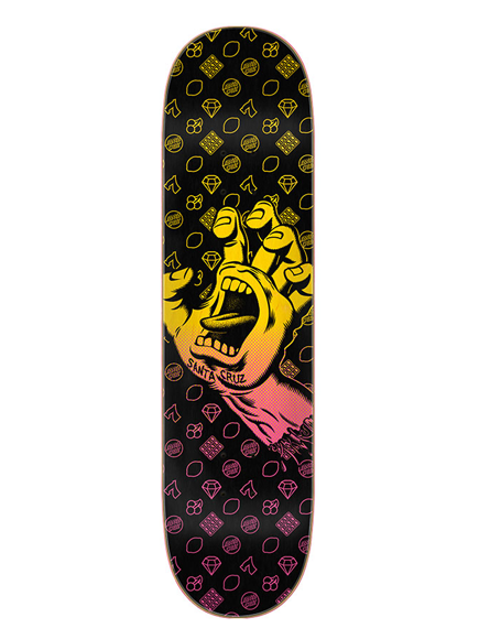 Santa Cruz Jackpot Hand Skateboard Deck 8