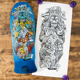 Santa Cruz x Godzilla Kaiju Roskopp Deck 10.125” (Limited Edition)