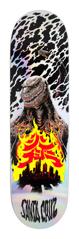 Santa Cruz x Godzilla Shin Knox Firepit Deck 8.5” (Limited Edition)