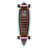 Santa Cruz Wave Dot Splice Pintail Longboard Complete 33"