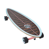 Santa Cruz Wave Dot Splice Pintail Longboard Complete 33"