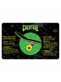 Creature 3D Logo Mini Skateboard Complete 7.75"