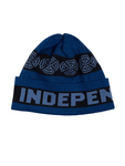 Independent Woven Crosses Fold Over Beanie Long Shoreman Hat