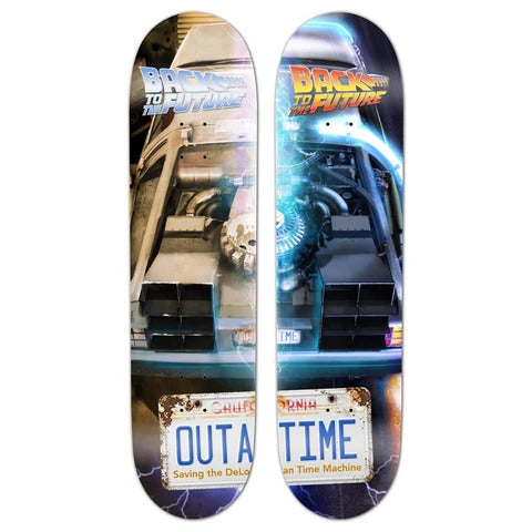 Madrid Back to the Future Deck 8.25" OutaTime Delorean Restoration Right (Limited Edition)