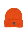 Santa Cruz Screaming Hand Beanie Long Shoreman Hat Orange