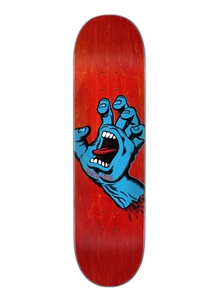 Santa Cruz Screaming Hand Skateboard Deck 8 longboardlovesg