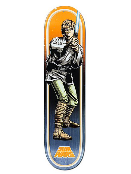 Santa Cruz Star Wars Luke Skywalker Deck 7.8