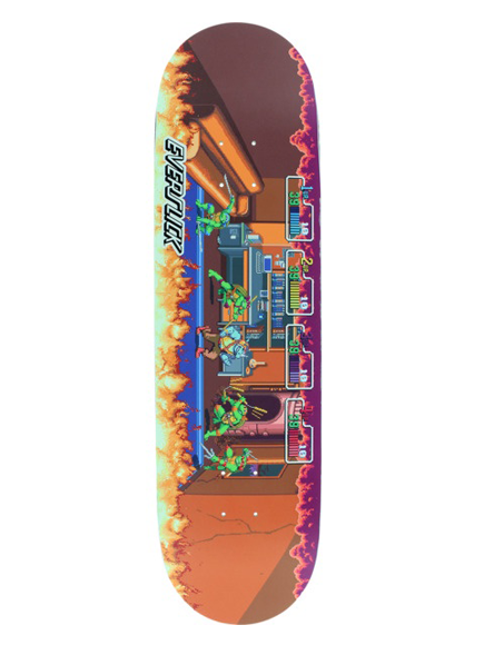 Santa Cruz TMNT Arcade Everslick Deck 8.5